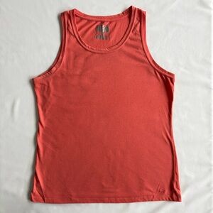 Champion racerback workout tank top, orange (size M)